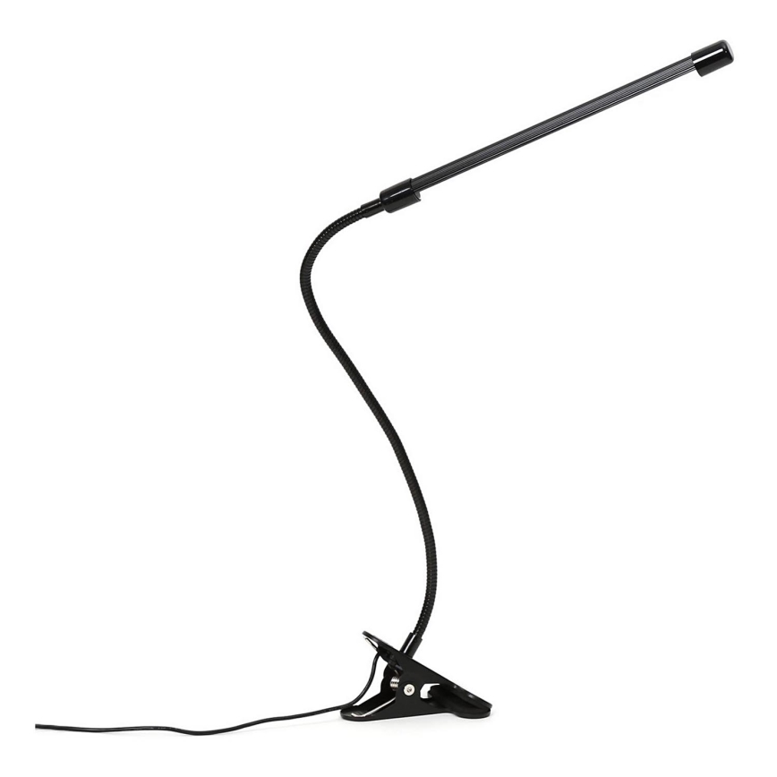 LED-himmennyslamppu pidikkeellä kasvien valaisemiseen LED/3W/230V musta