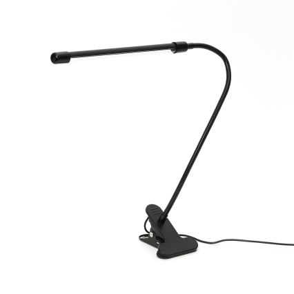 LED-himmennyslamppu pidikkeellä kasvien valaisemiseen LED/3W/230V musta