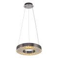 LED Huonekalu JESI LED/35W/230V 3000K halkaisija 40 cm hopea