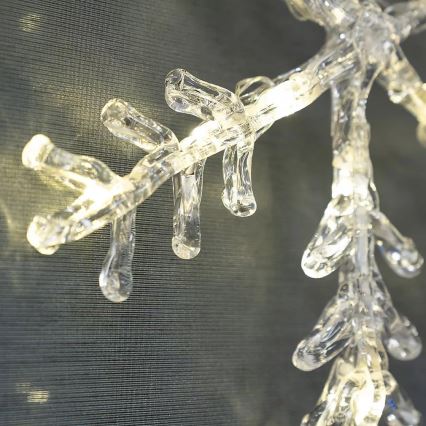 LED Jouluinen ikkunakoriste 16xLED/3xAA lämmin valkoinen