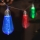 LED jouluketju 10xLED/2xAA 2,2m monivärinen