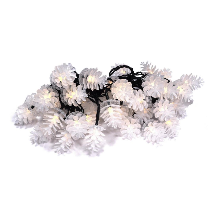 LED-jouluketju ulkokäyttöön 80xLED/25m IP44 lämmin valkoinen