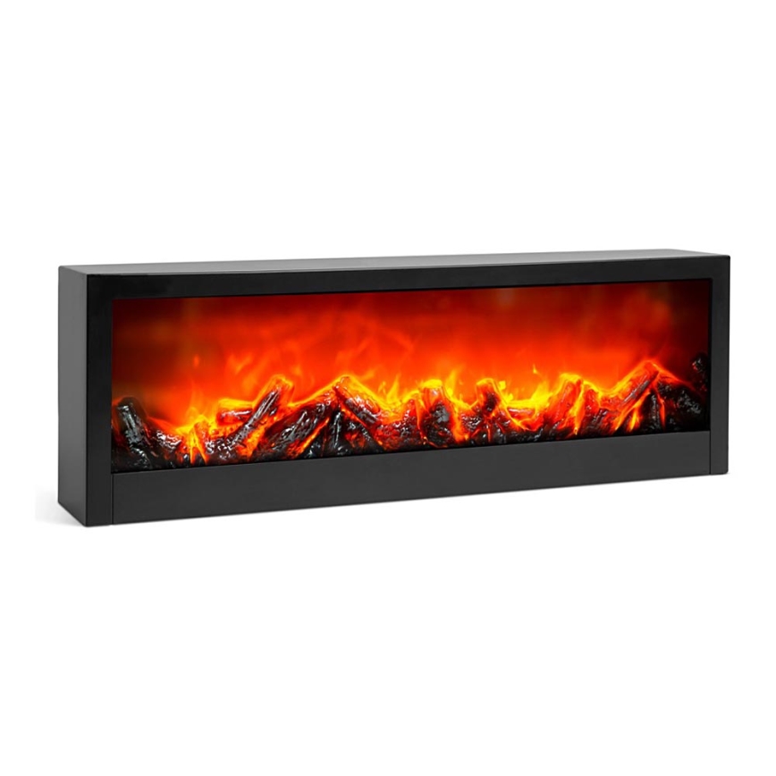 LED-joulukoriste 10xLED/5V/3xLR14 takka