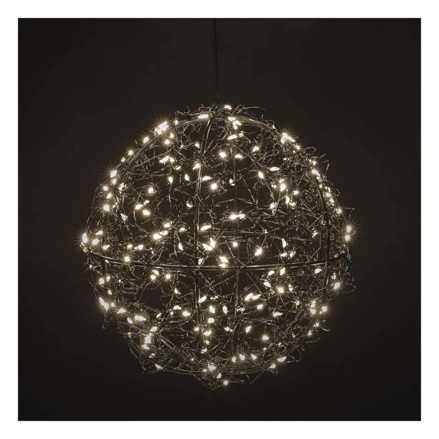 LED-joulukoriste 200xLED/230V, halkaisija 20 cm