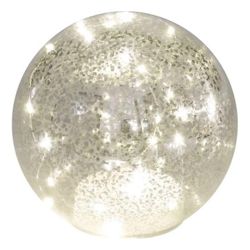 LED-joulukoriste 20xLED/3xAA, pallo, Ø 15 cm