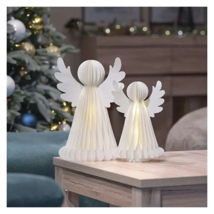 LED-joulukoriste 20xLED/6xAA enkelit