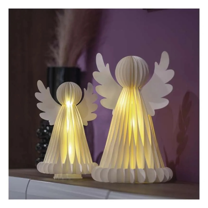 LED-joulukoriste 20xLED/6xAA enkelit