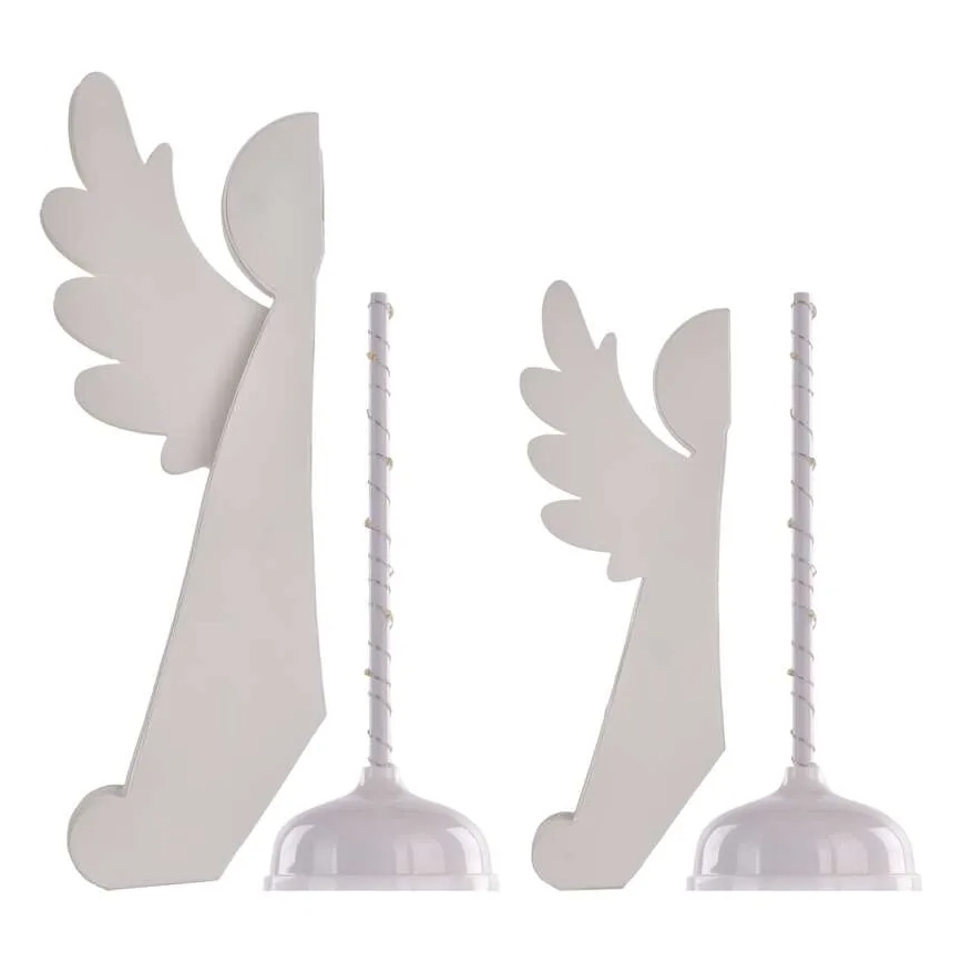 LED-joulukoriste 20xLED/6xAA enkelit