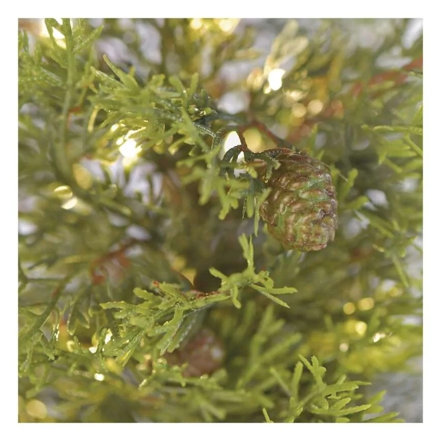 LED-joulukoriste 30xLED/3xAA IP44