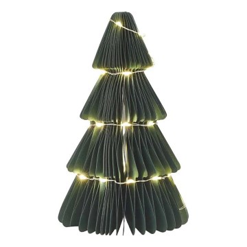 LED-joulukoriste, 35xLED/2xAA, joulukuusi