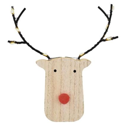 LED joulukoriste 8xLED/2xAAA poro