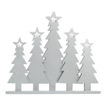 LED joulukoriste LED/2xAAA kuuset