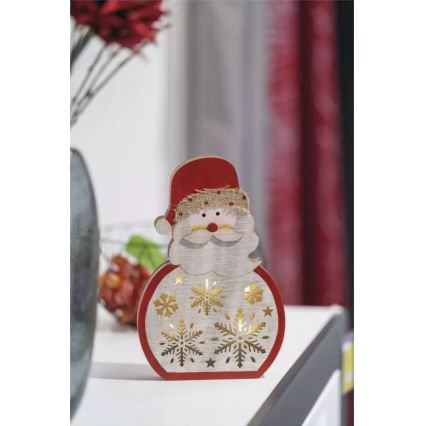 LED-joulukoriste LED/2xAAA Santa