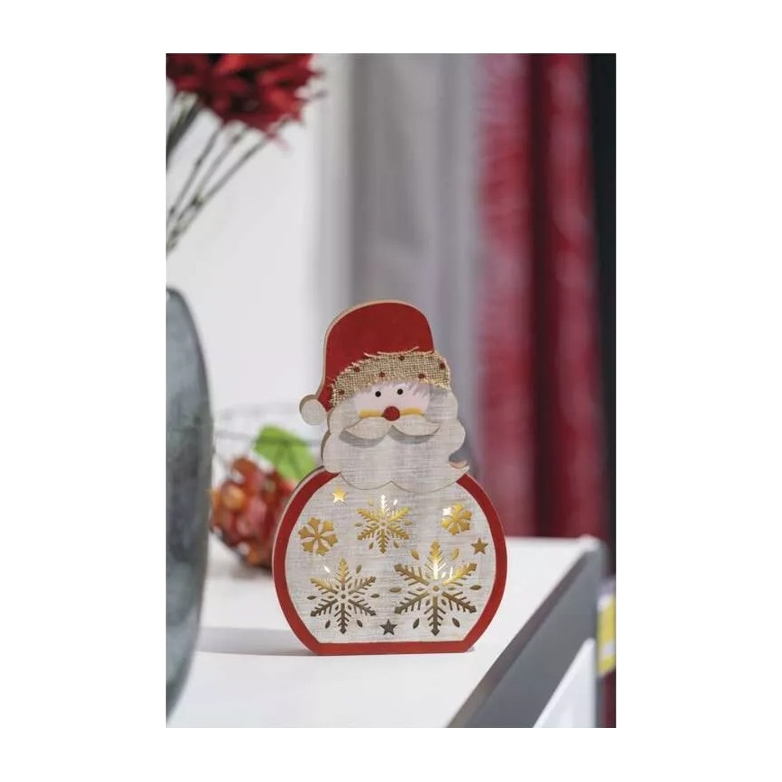 LED-joulukoriste LED/2xAAA Santa