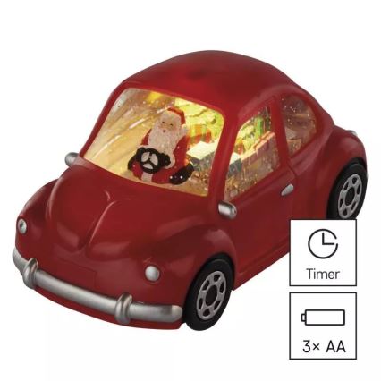 LED-joulukoriste LED/3xAA auto