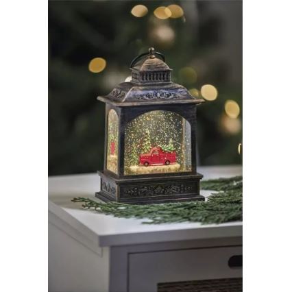 LED-joulukoriste LED/3xAA lyhty