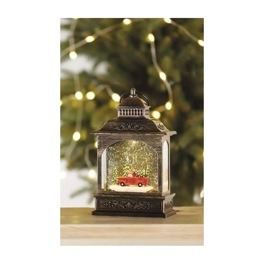 LED-joulukoriste LED/3xAA lyhty