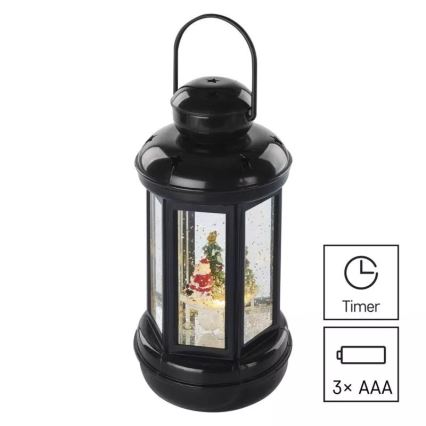 LED-joulukoriste LED/3xAAA lyhty