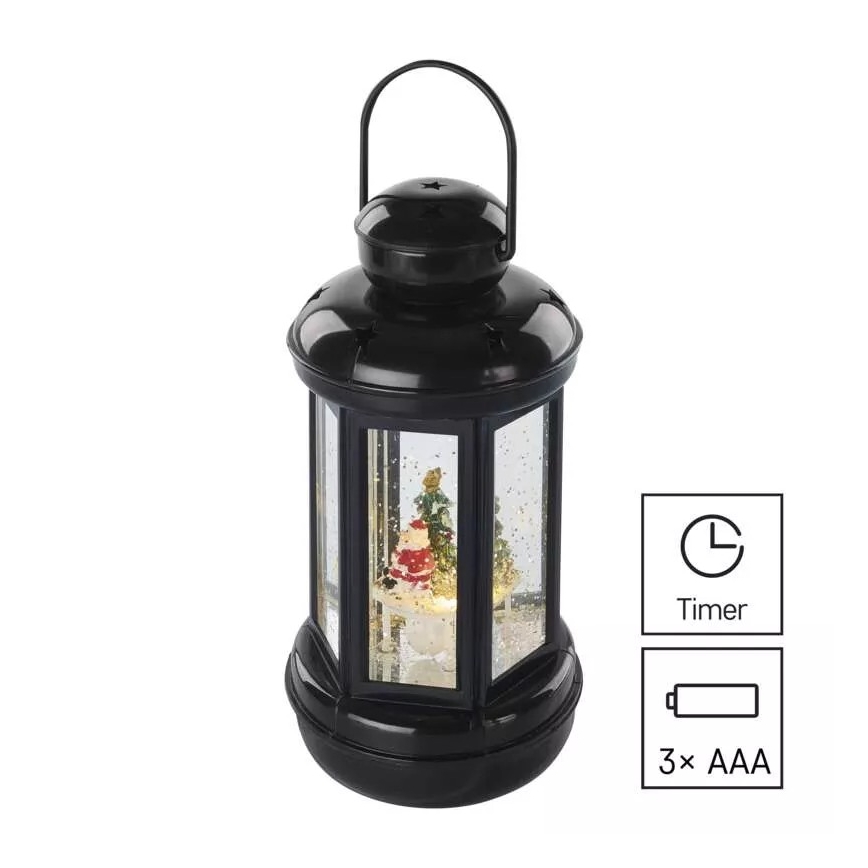 LED-joulukoriste LED/3xAAA lyhty