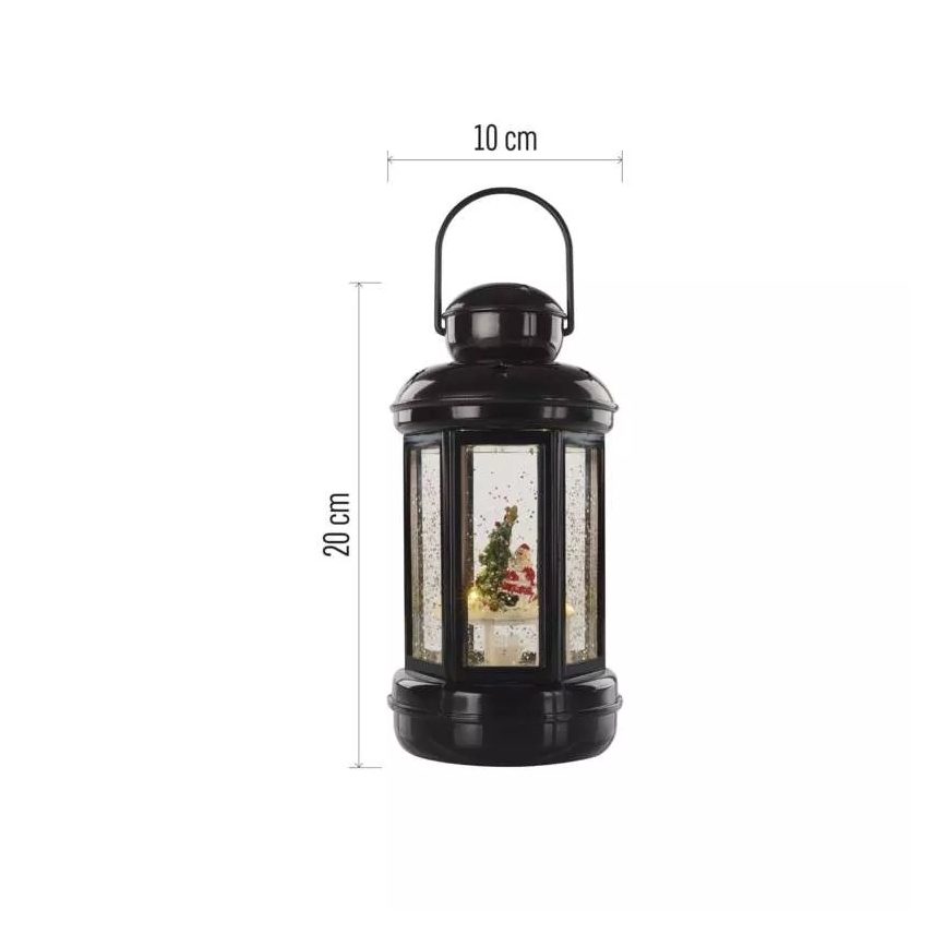 LED-joulukoriste LED/3xAAA lyhty