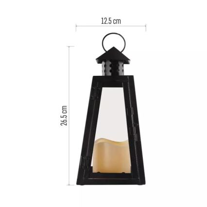 LED-joulukoriste LED/3xAAA lyhty