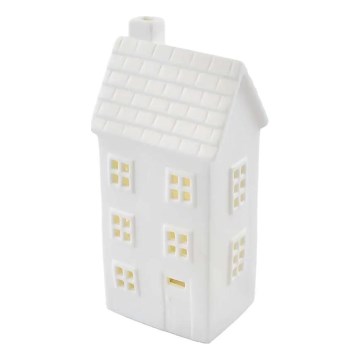 LED joulukoriste LED/CR2032 talo