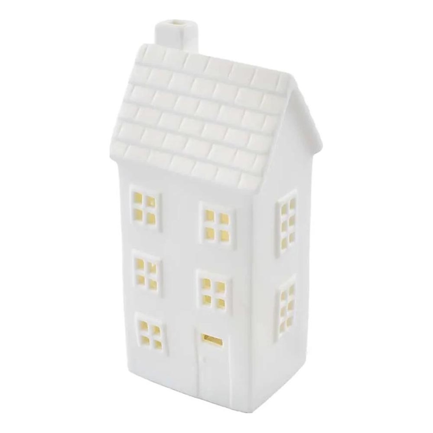 LED joulukoriste LED/CR2032 talo