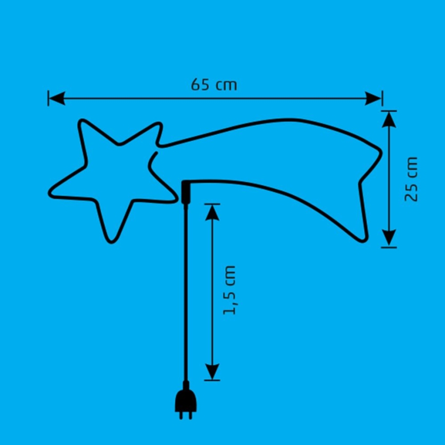 LED Joulukoriste ulkokäyttöön LED/10W/230V IP44