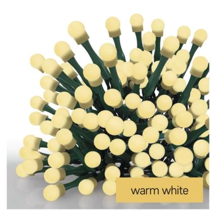 LED-jouluköynnös 480 LED/8 toimintoa 53 m IP44 lämmin valkoinen