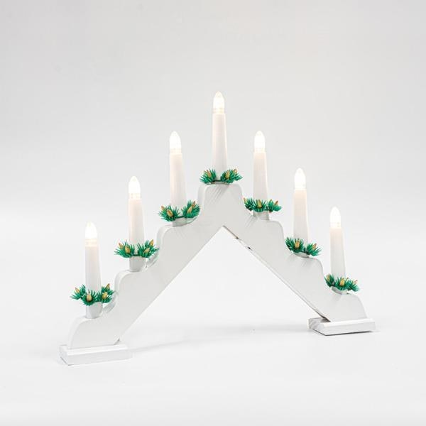LED-joulukynttilänjalka 7xLED/3W/230V
