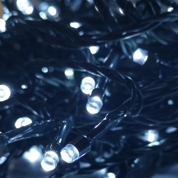 LED jouluvalot ulos 100xLED/8 toimintoa 13m IP44