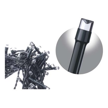 LED jouluvalot ulos CHAIN 40xLED 9m IP44 kylmä valkoinen