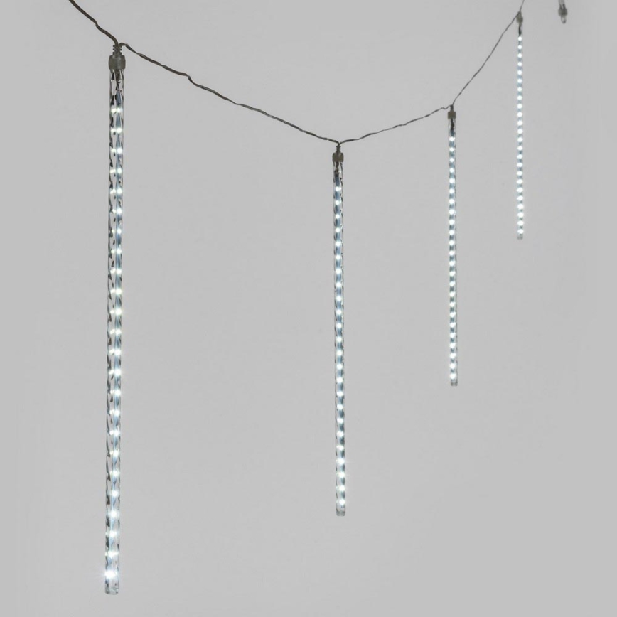 LED-jouluvalot ulos DROPS 14 m 480xLED/230V/24V IP44 kylmä valkoinen