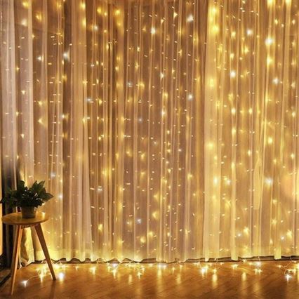 LED jouluvaloverho LED / 3xAA