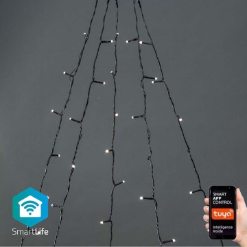 LED Jouluverho ulkokäyttöön 200xLED/8 toimintoa 5x7m IP65 Wi-Fi Tuya