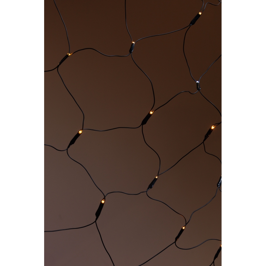 LED Jouluverho ulos NET 240xLED/7,2W/230V 1,5x2 m IP44 lämpimänvalkoinen