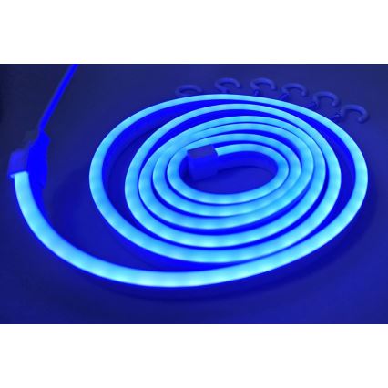 LED Joustava nauha NEON LED/5V USB 1,8 m sininen