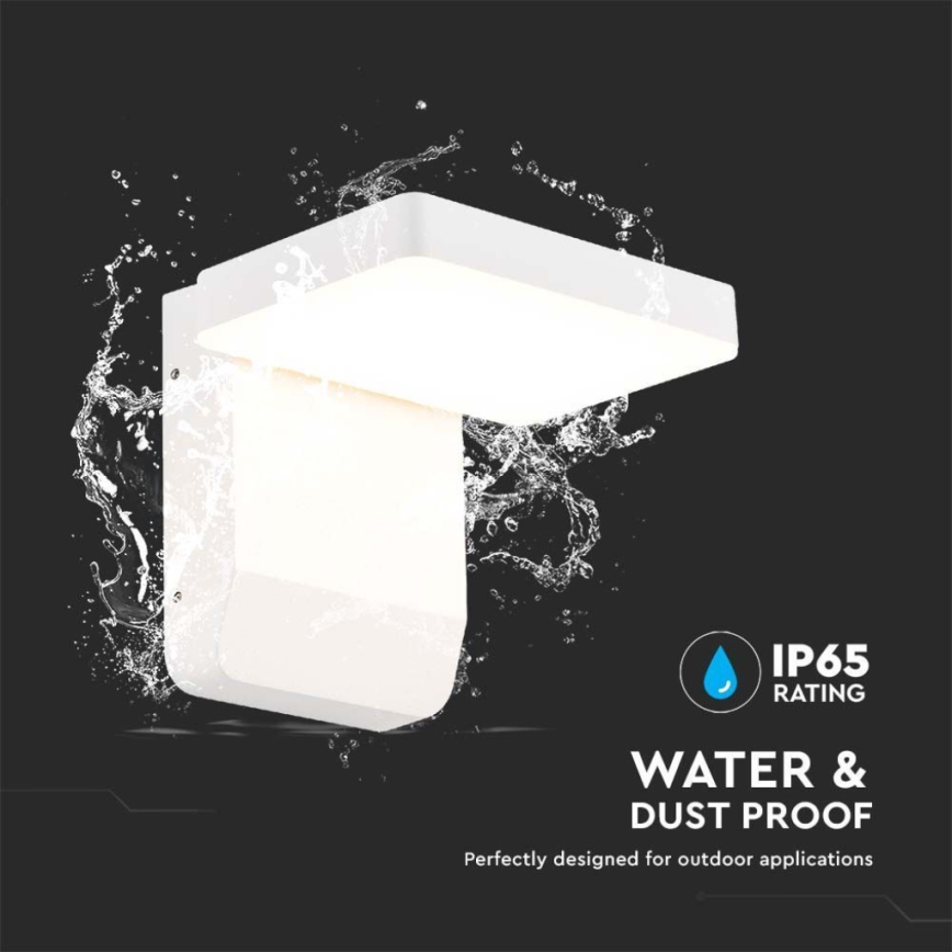 LED joustava seinävalo LED/17W/230V IP65 4000K valkoinen