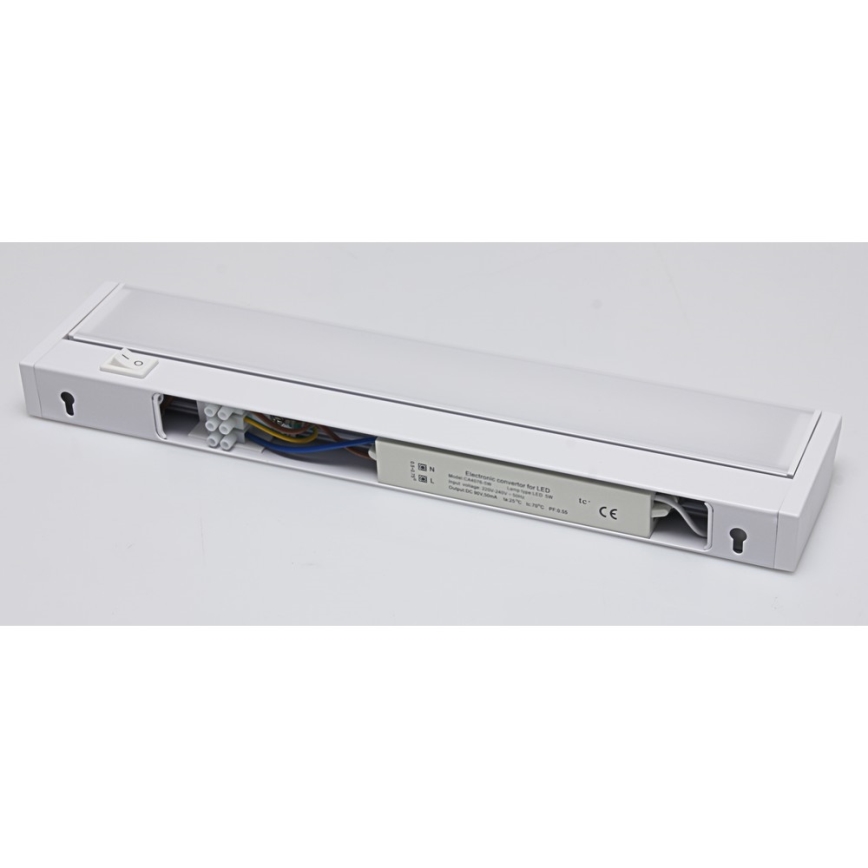 LED-kaappinalusvalo keittiöön LED / 5W / 230V Valkoinen