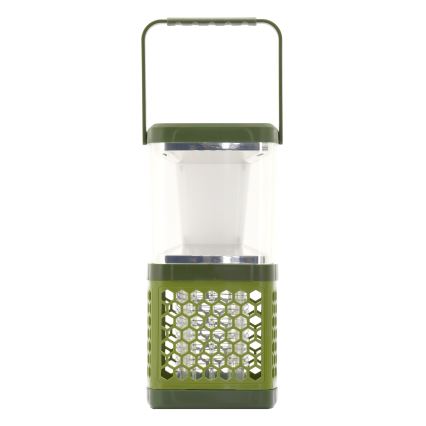LED Kannettava ladattava lamppu hyönteisansalla LED/3W/1800mAh vihreä