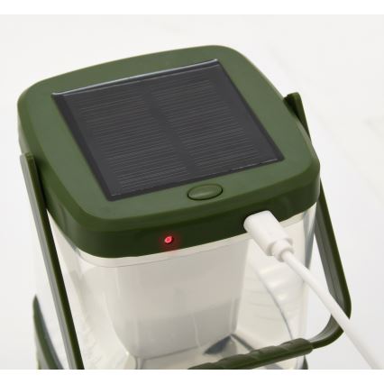 LED Kannettava ladattava lamppu hyönteisansalla LED/3W/1800mAh vihreä