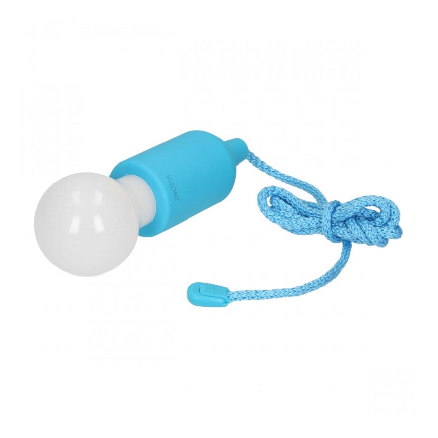 LED Kannettava lamppu LED/1W/3xAAA sininen