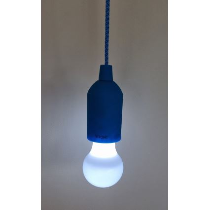 LED Kannettava lamppu LED/1W/3xAAA sininen