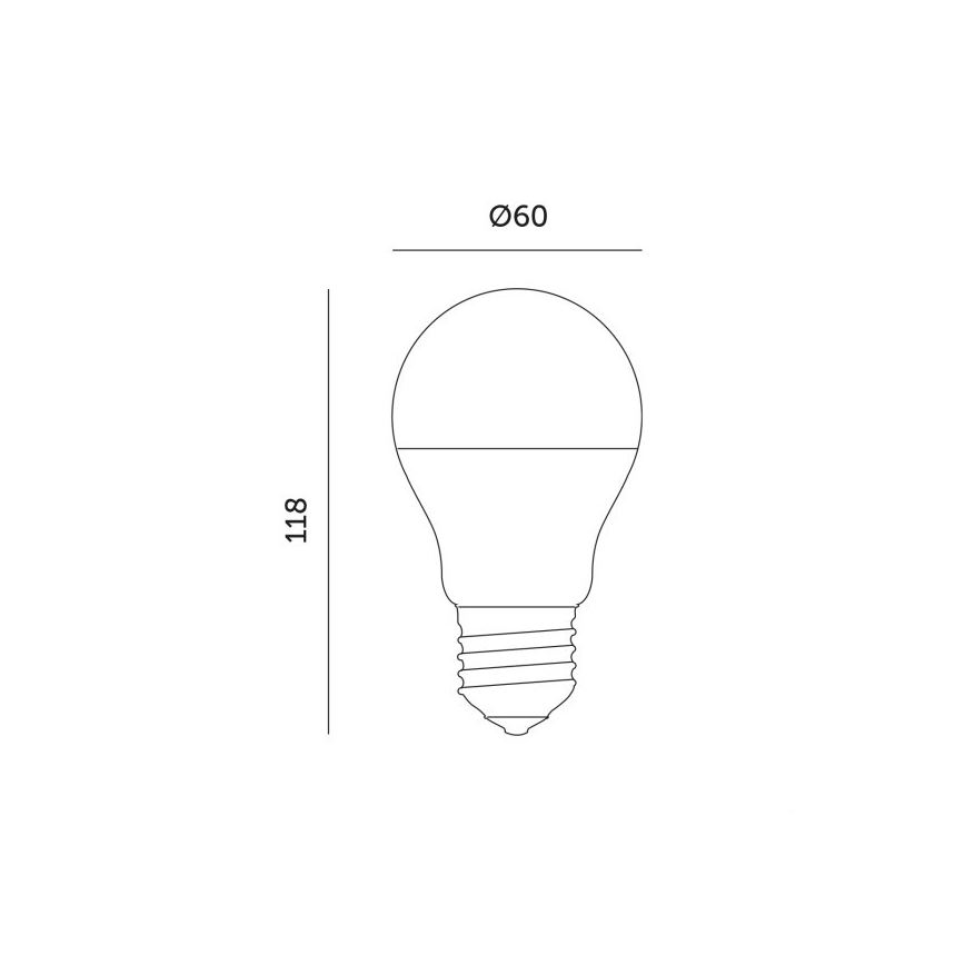 LED Kasvipolttimo PLANTY E27/11W/230V 1200K valkoinen