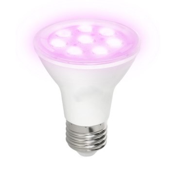 LED Kasvipolttimo PLANTY E27/7W/230V 1200K valkoinen
