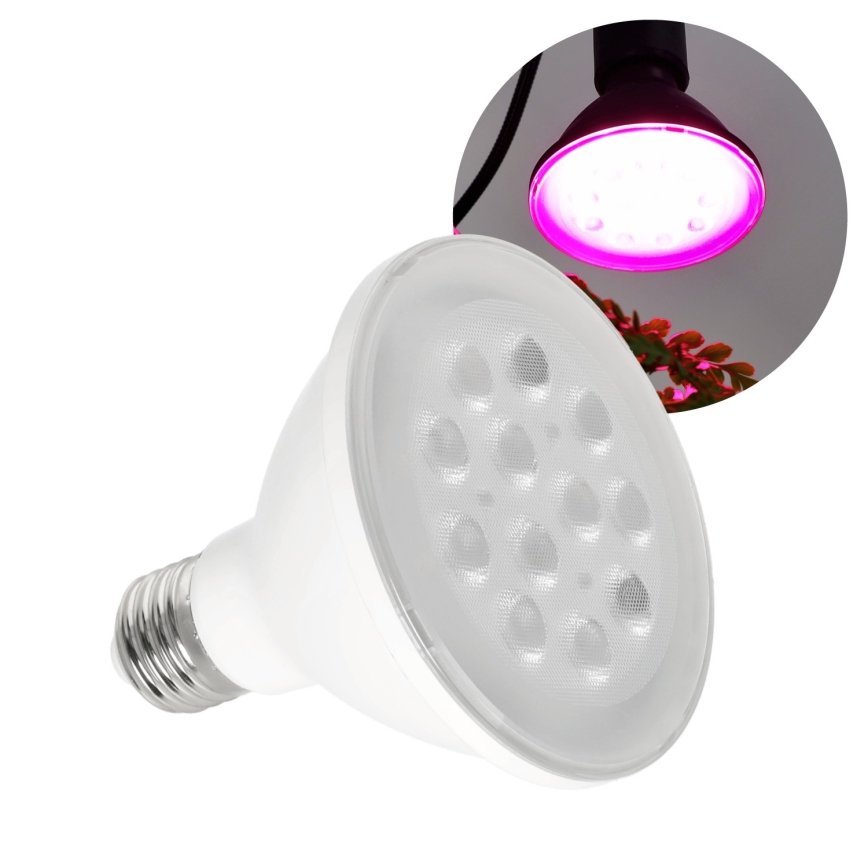 LED Kasvipolttimo VITABLOOM E27/9W/230V 1200K valkoinen - Brilagi