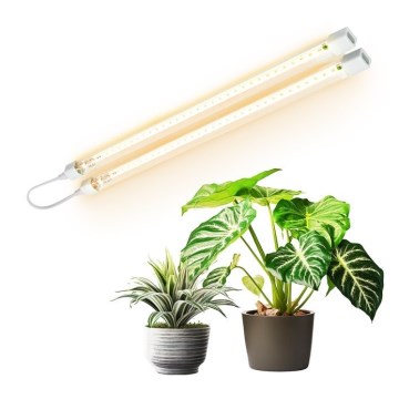 LED Kasvivalaisin GROWLY 2xLED/8,5W/230V valkoinen