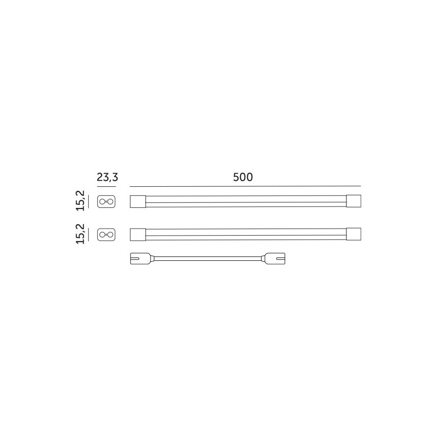 LED Kasvivalaisin GROWLY 2xLED/8,5W/230V valkoinen