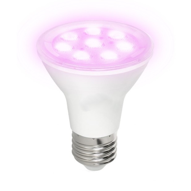 LED Kasvivalaisin PLANTY E27/7W/230V 1200K valkoinen