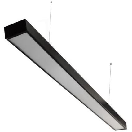LED Katto kiinteä riippuvalaisin CYNIDECO LED/30W/230V 4000K musta